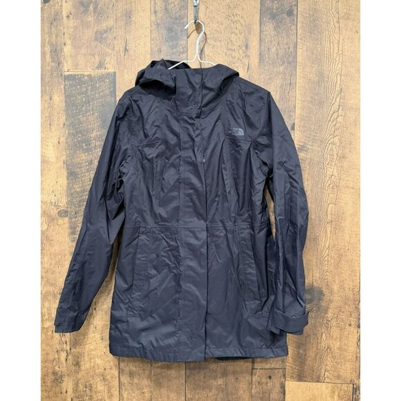 The North Face Women’s Modi Trench Jacket Black Medium EUC - Picture 2 of 7